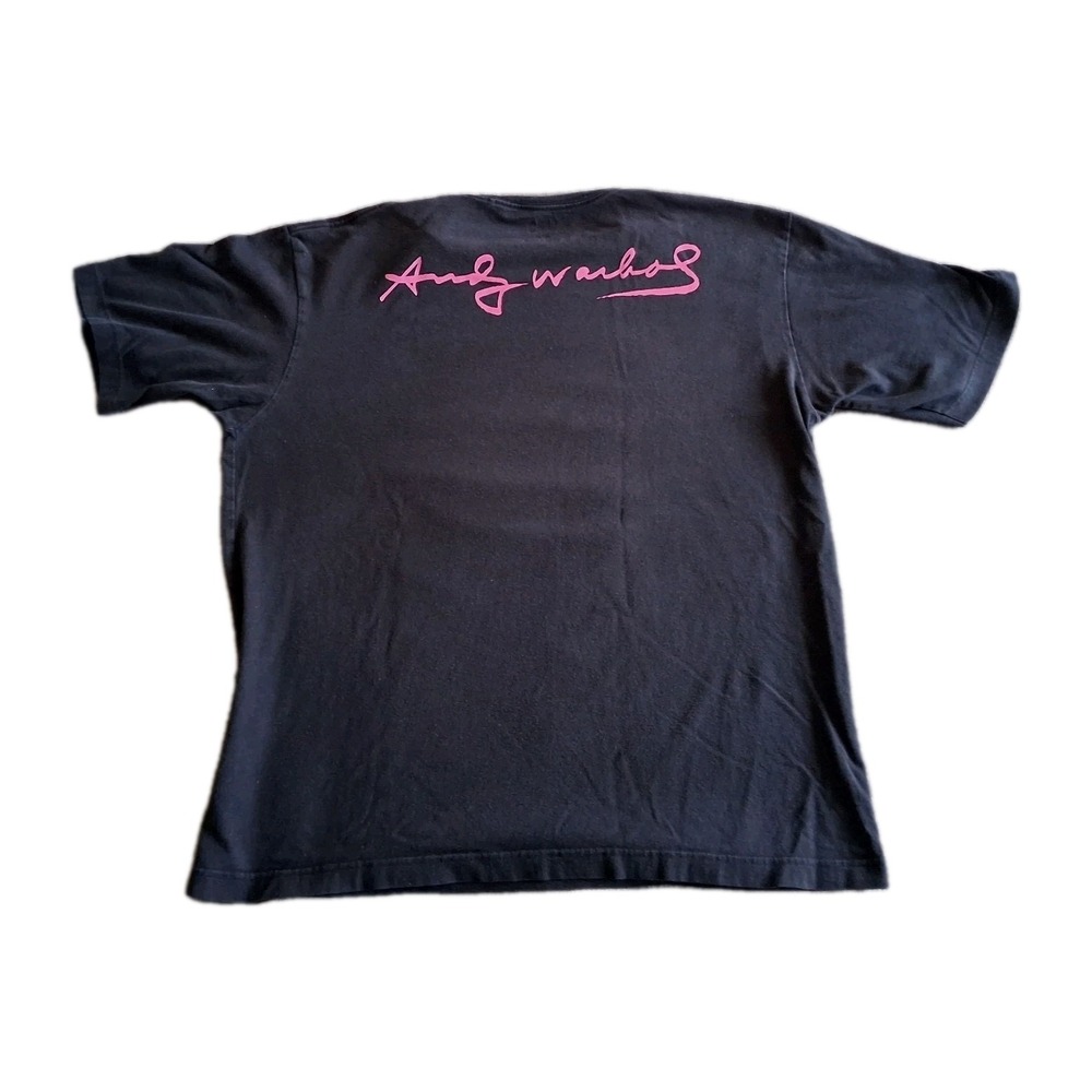 Andy Warhol  X Uniqlo UT Men's Size XL Graphic Black Skull T-Shirt Pop Art - Picture 5 of 11